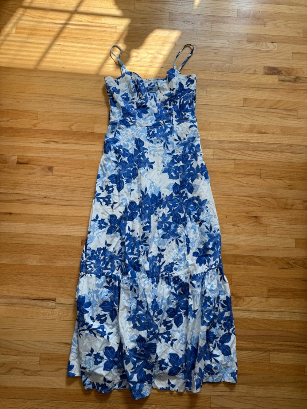 AQUA Corset Maxi Dress Bloomingdales Exclusive - size Medium